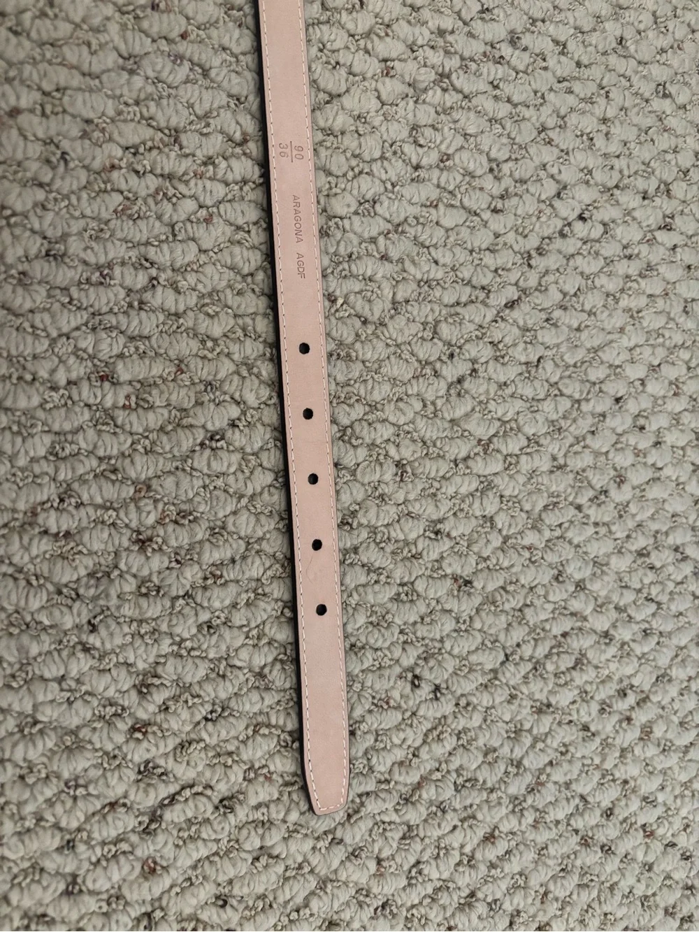 Bally Black Leather Belt Size 90/36 Made in Italy